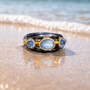 Kyanite & Tanzanite Ring